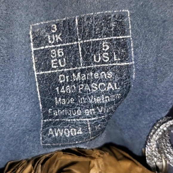 Dr.Martens 1460 Pascal Gray Size: 5 - Picture 12 of 13